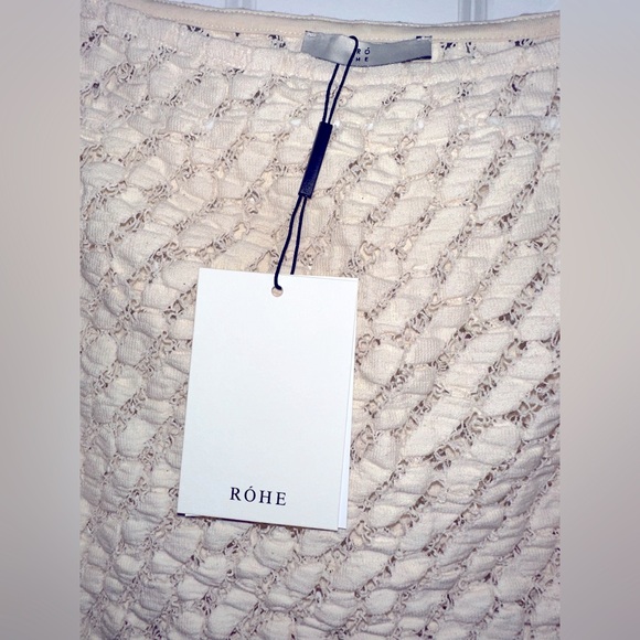 NWT - Róhe Lace Boatneck Long Sleeve Top - Size FR40 - Picture 5 of 7